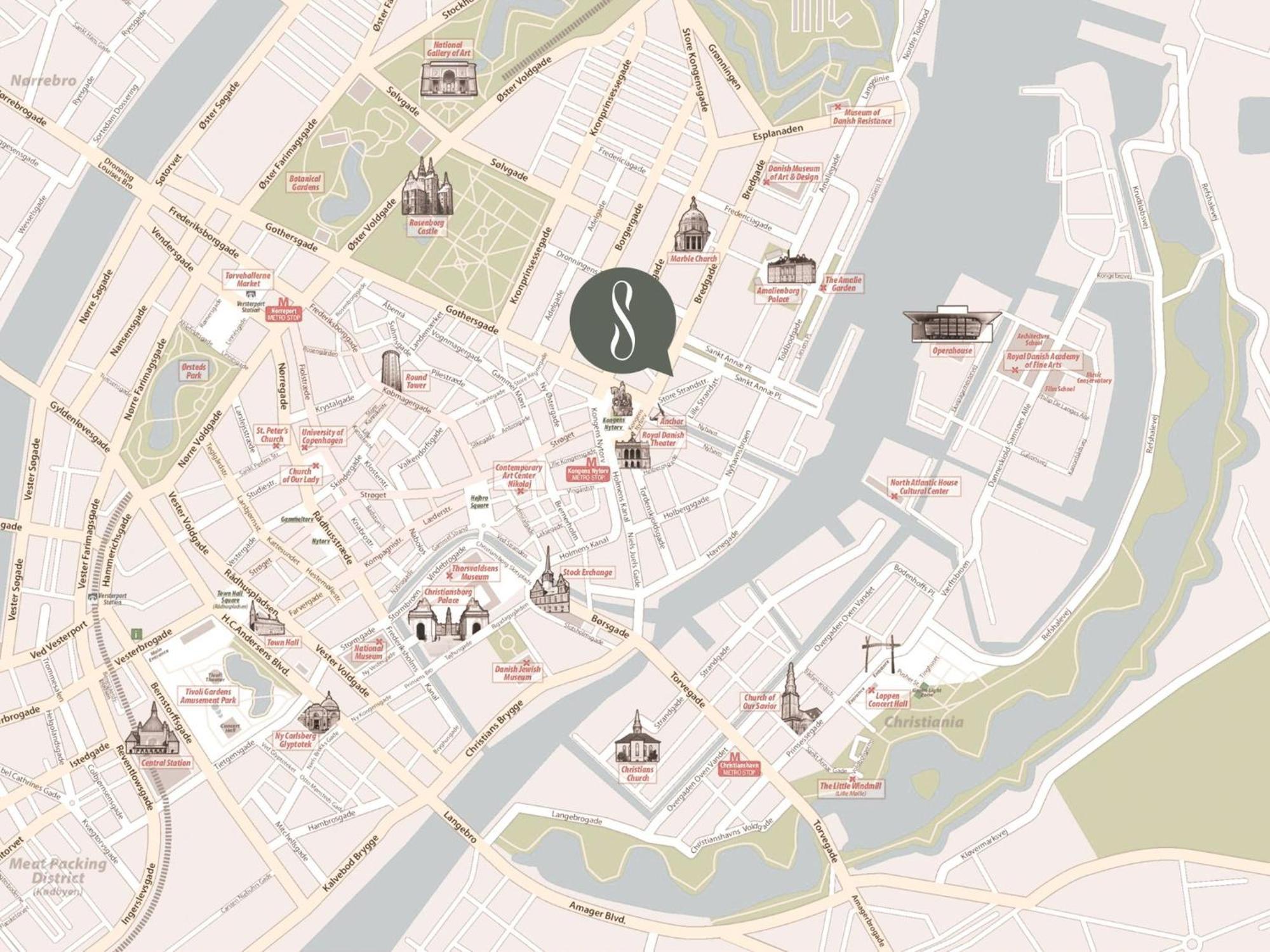 Lejlighed Sanders Main - Popular Two-bedroom Duplex Next To Magical Nyhavn